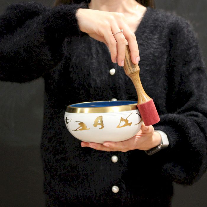 Lrg Lebensbaum Klangschalen Set Grün 14cm