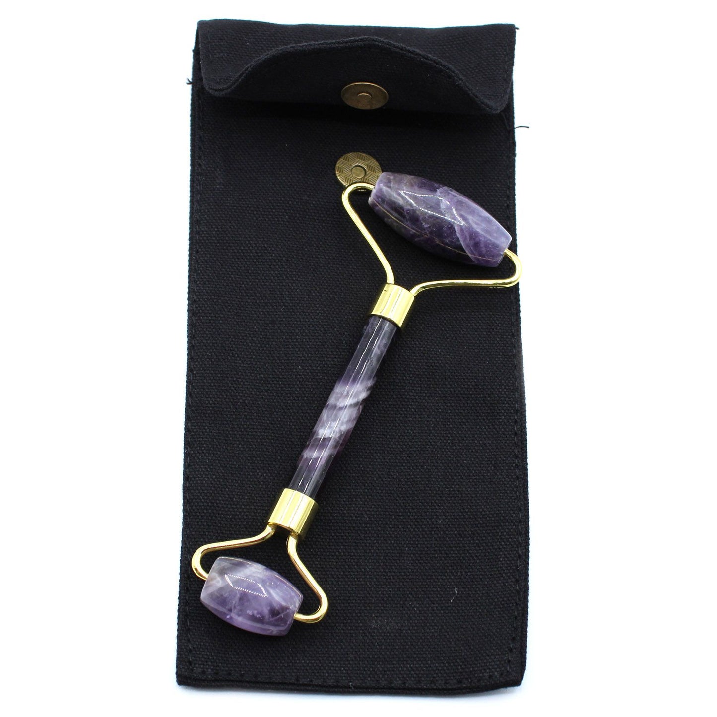 Edelstein Gesichtsmassage Roller - Amethyst