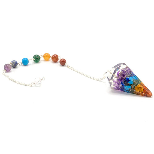 Orgonit Power Chakra Pendel für Spirituelle Heilung und Schutz
