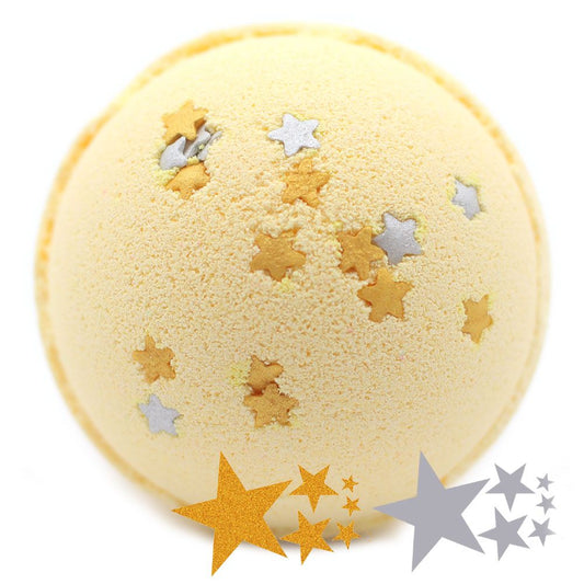 Weihnachtsstern Badebombe - Marzipan