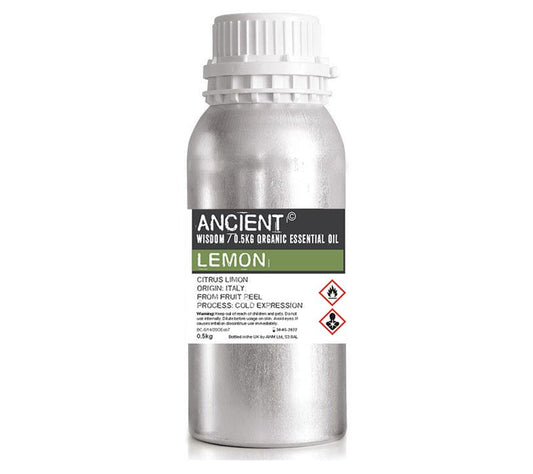 Bio Zitrone Ätherisches Öl 0 5kg