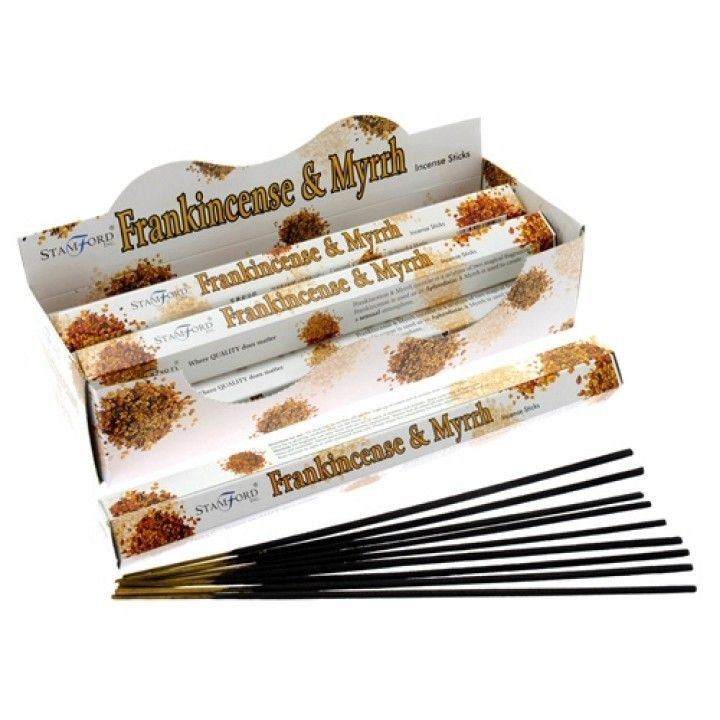 Frank Premium Räucherstäbchen und Myrrhe Premium Räucherstäbchen