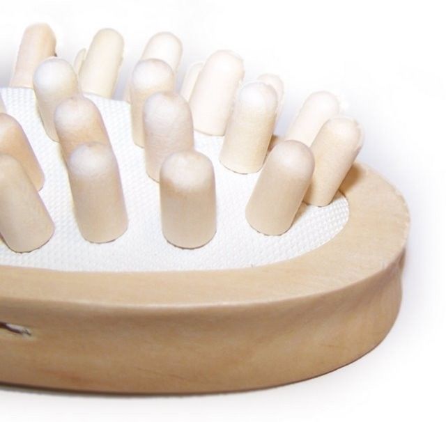 Antizellulite Holzmassager Bürsten für Lymphatische Stimulation