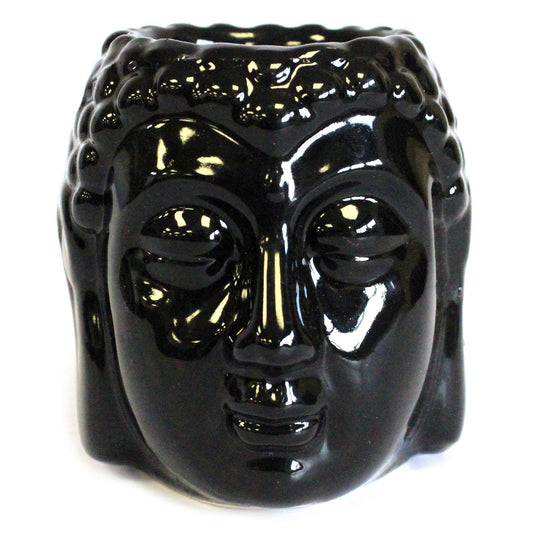 Buddha Öl Brenner Schwarz