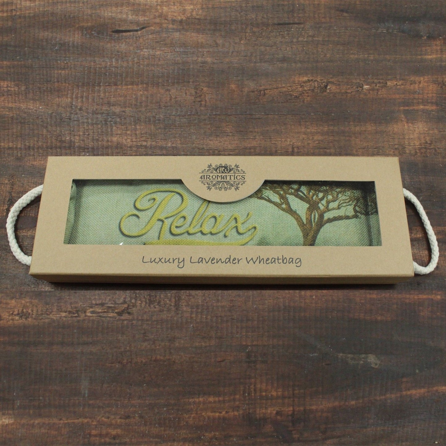 Luxuriöse Lavendel Weizen Tasche In Geschenkbox Cornfield Relax