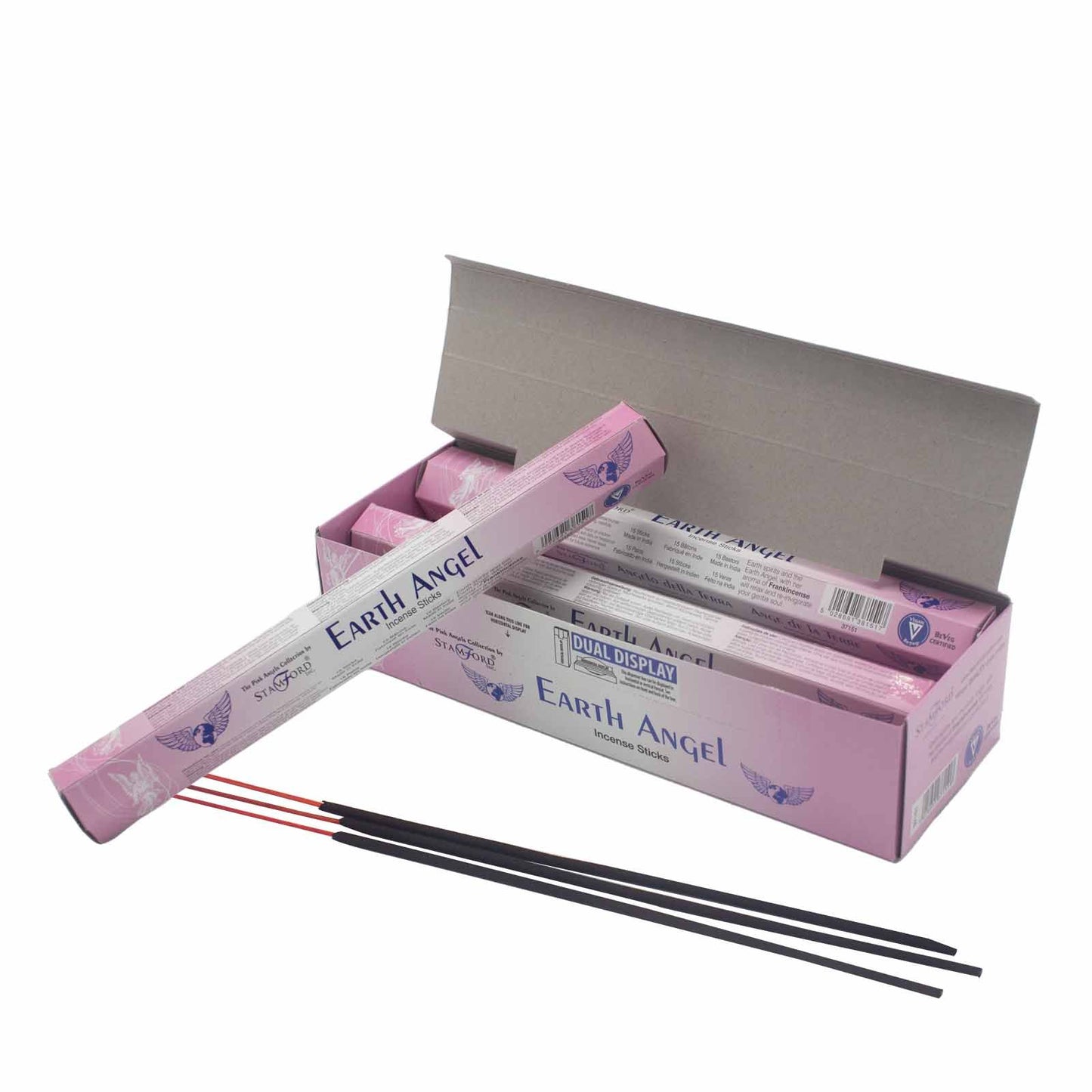 Erde Räucherstäbchen Mit Weihrauch Für Entspannung Und Reinigung 15 Stück