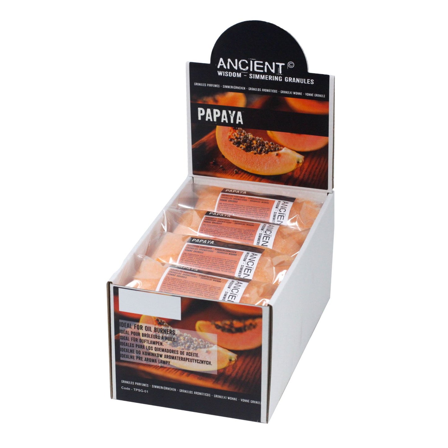 Tropisches Paradies Verdampfende Granulate Papaya