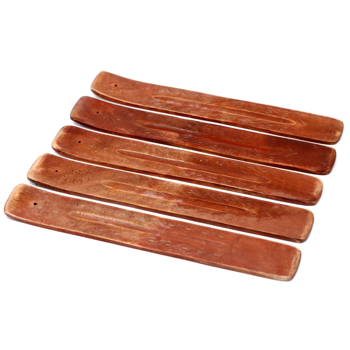 Schnitzerei Mango Holz Räuchergefäß 10 Zoll