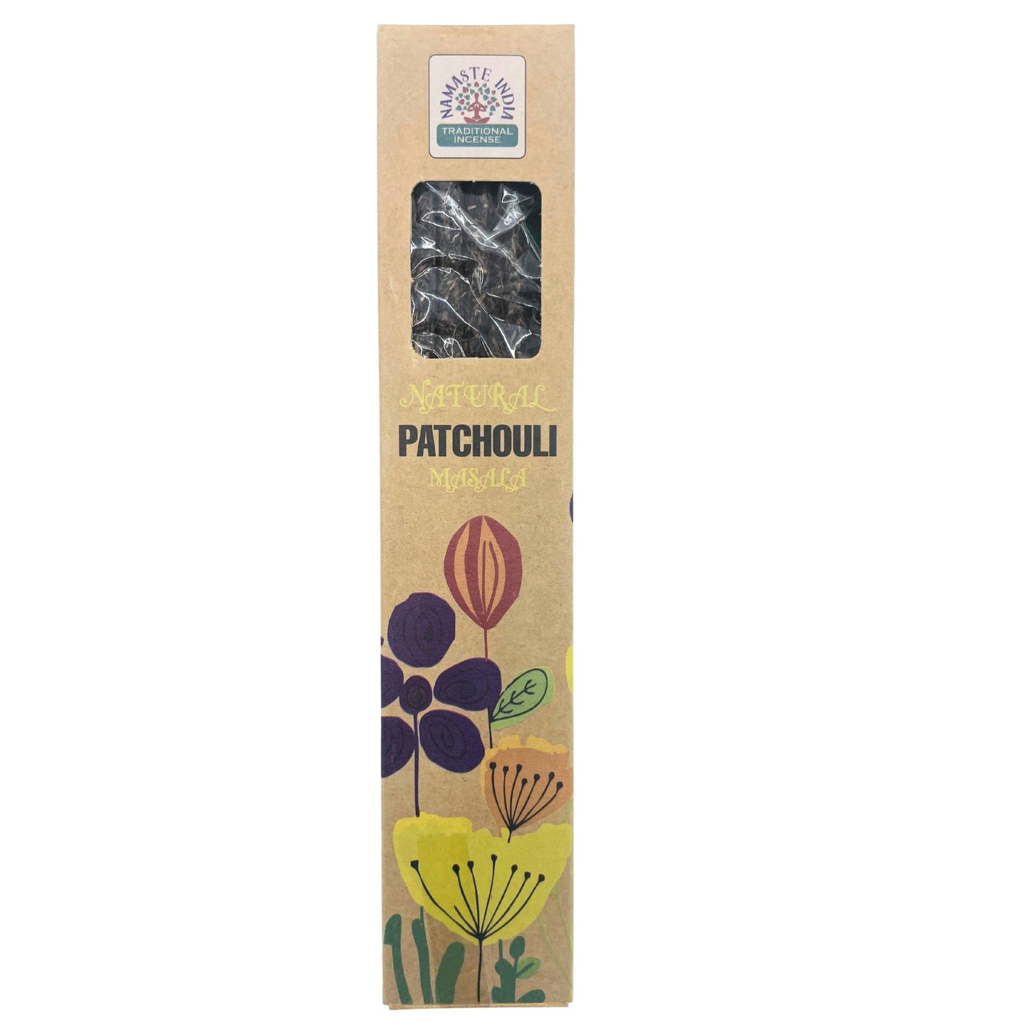 Natürlicher Botanischer Masala Räucherstäbchen Patchouli