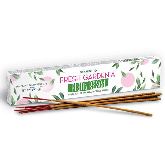 Pflanzenbasierte Masala Räucherstäbchen - Frische Gardenie