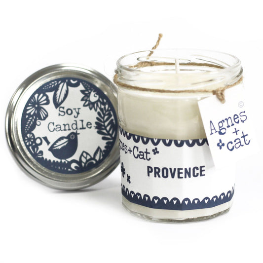 Marmeladenglas Kerze Provence