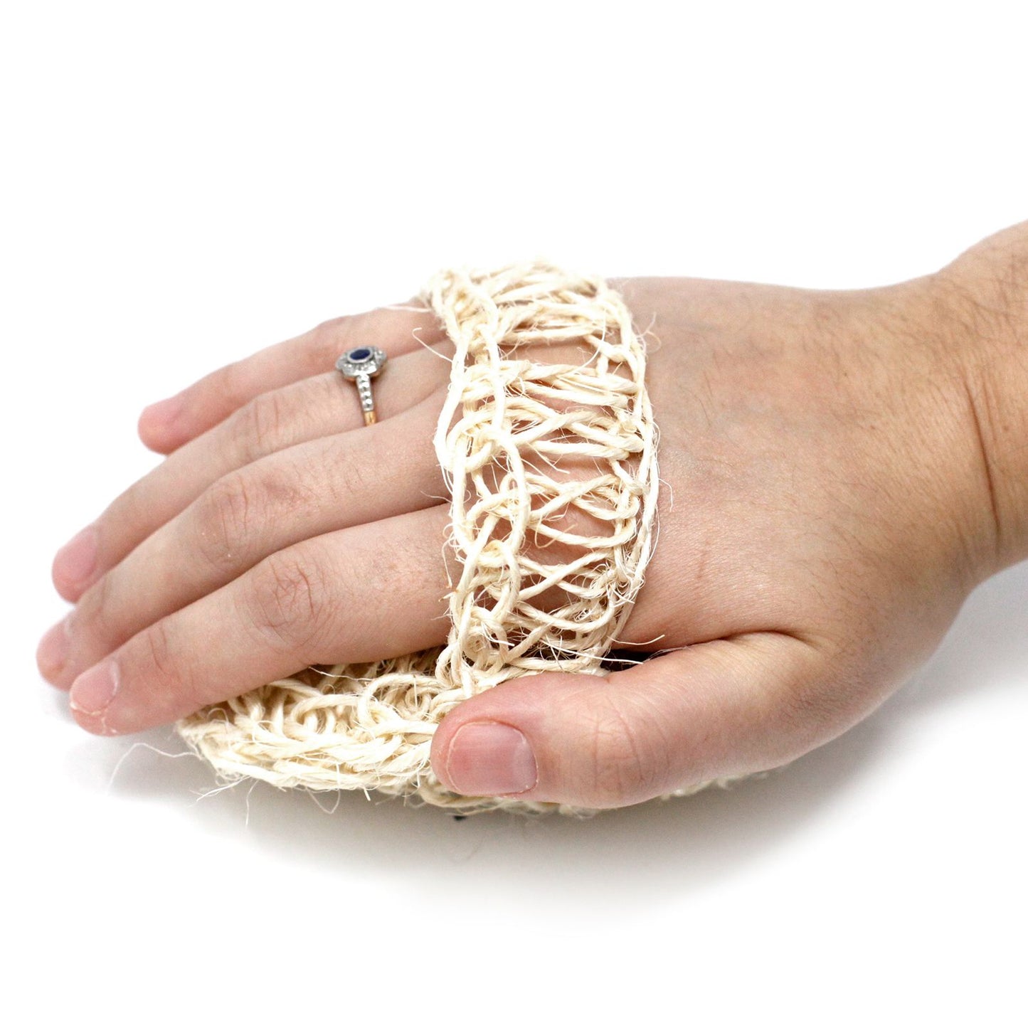 Sisal Schwamm Und Scrub - Weicher Runder Peeling Kissen