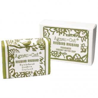140g Handgemachte Seife - Rhabarber Rhabarber