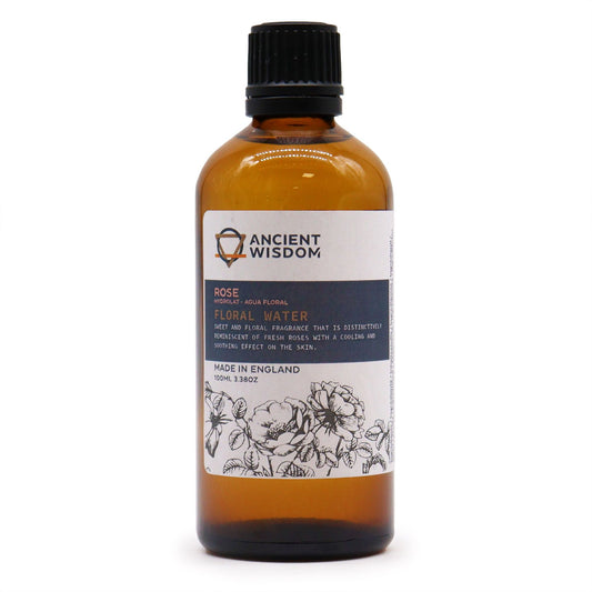 Rosenhydrolat 100ml Natürlicher Toner Für Glattere Haut