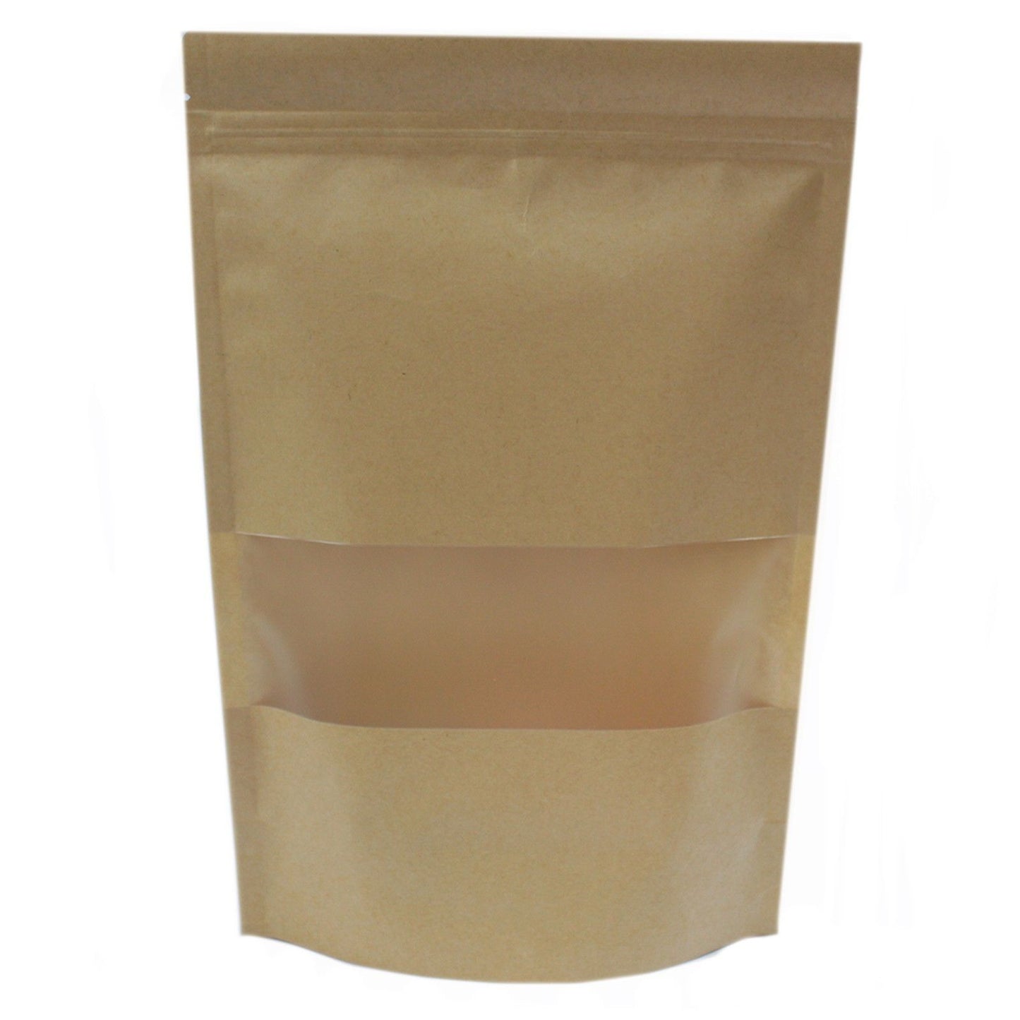 10er Set Kraftfensterbeutel 25 x 35 cm Hochwertige Verpackung für Lebensmittel und Geschenke