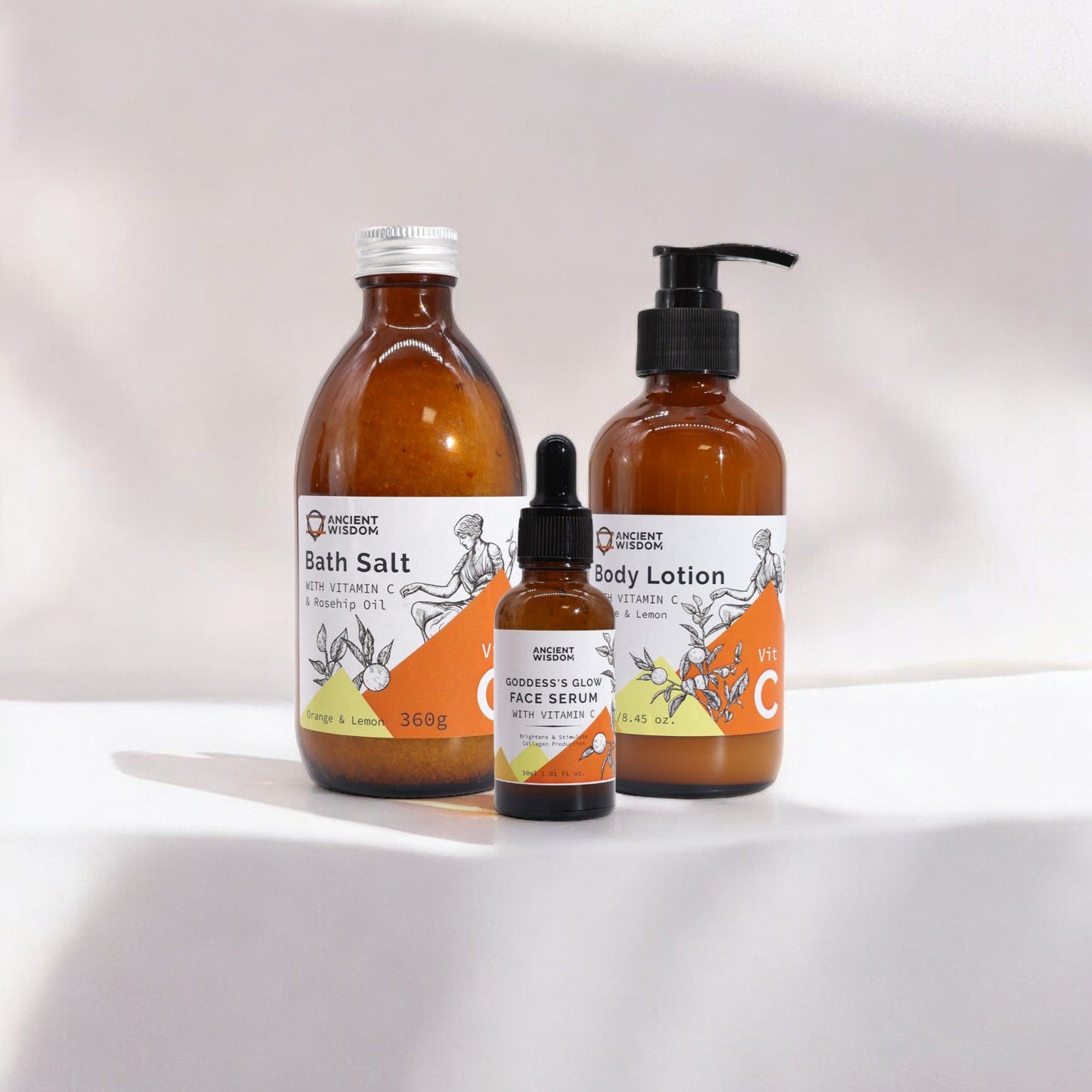 Göttin Glow Ritual Set Mit Vitamin C Für Strahlende Haut