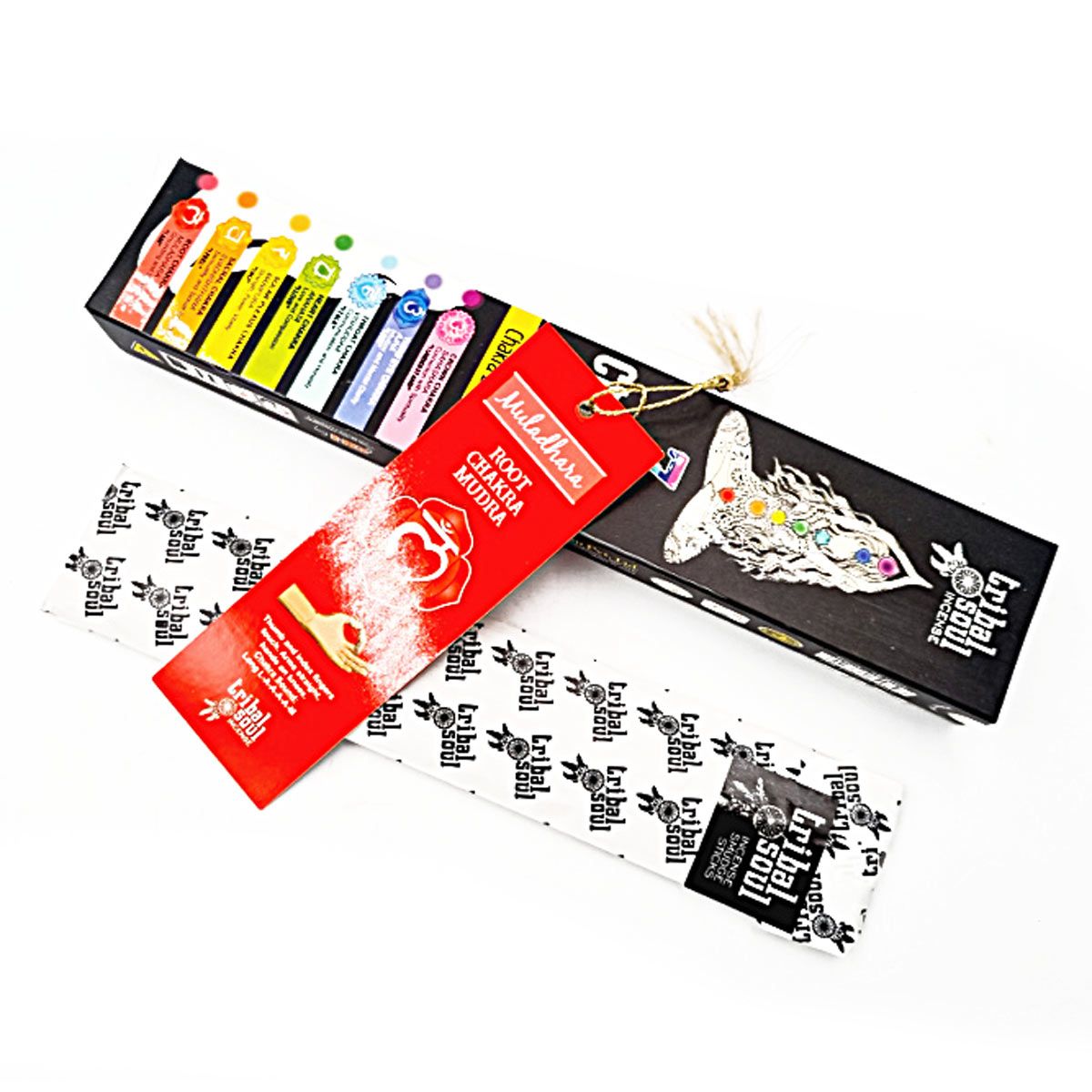 Tribal Soul Räucherstäbchen - 7 Chakras Mit Botschaftskarte