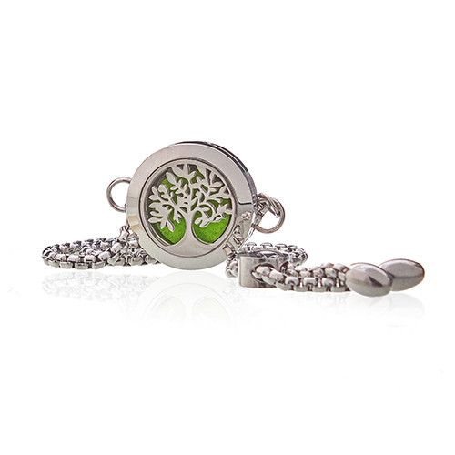 Aromatherapie Schmuck Kette Armband Baum Des Lebens 20mm