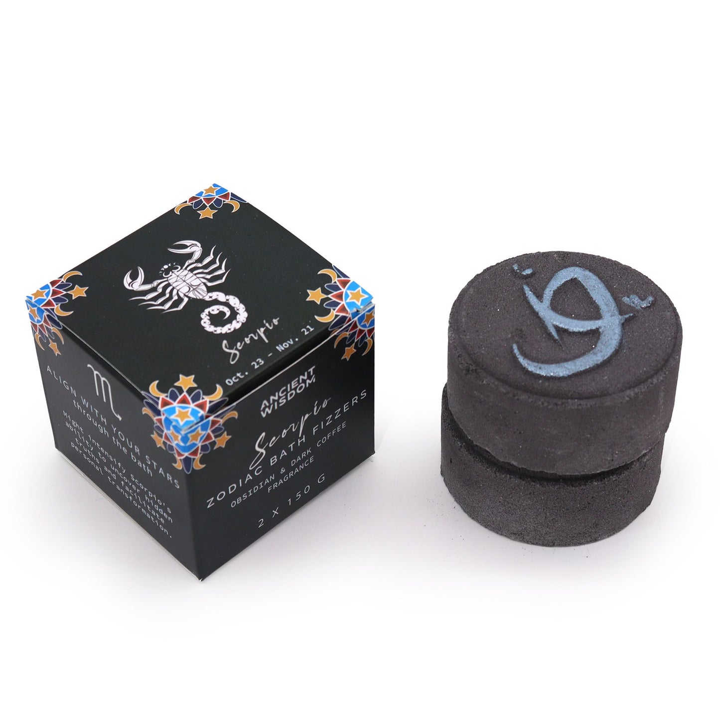 Set Von Tierkreis Badekugeln Mit Horoskop - Skorpion