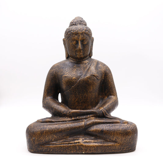 Mittlerer Buddha Klassisch Antik Gold 0 5m