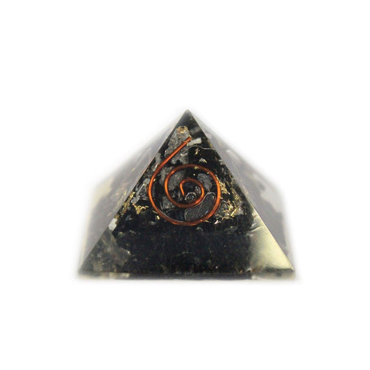 Orgonit Pyramide 25mm Mit Edelsteinen Und Kupfer