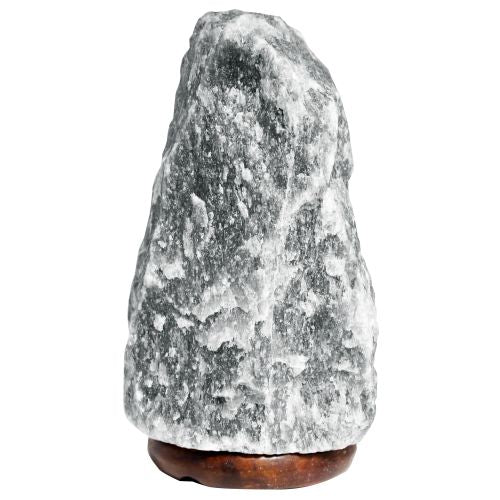 Grau Himalaya Salzlampe 2-3kg Weichere Glühoption Ideal Für Schlafzimmer