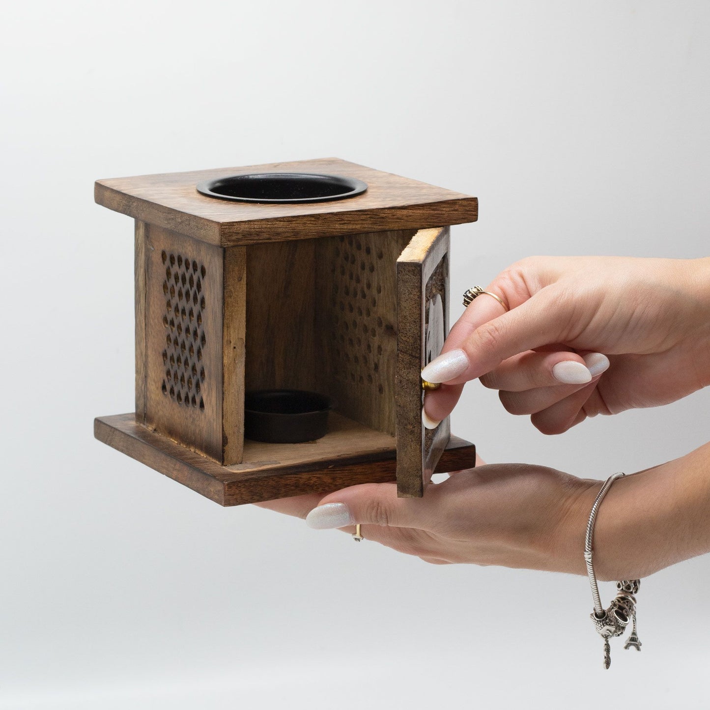 Große Mango Box Burner Buddha