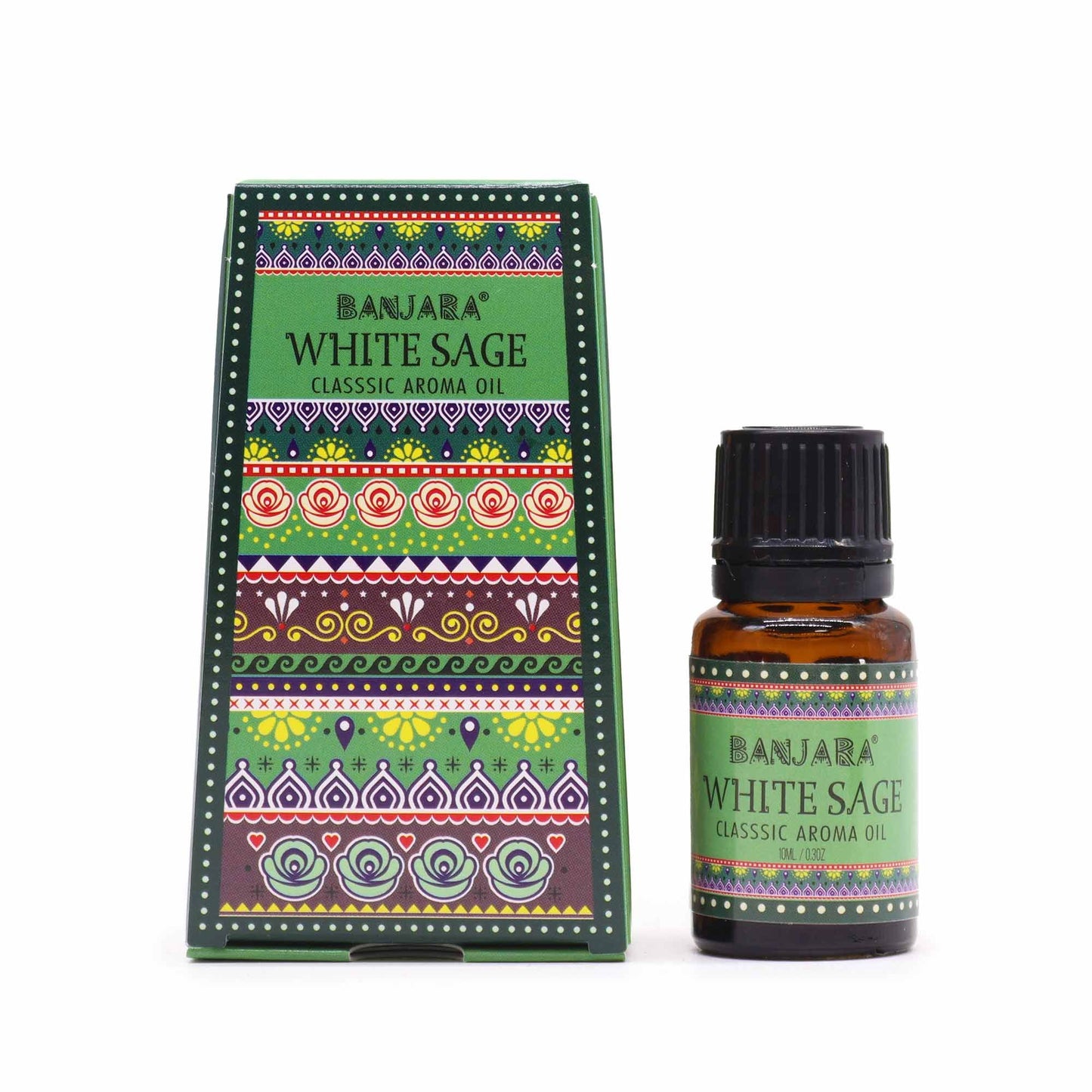Banjara Indisches Duftöl 10ml - Weißer Salbei