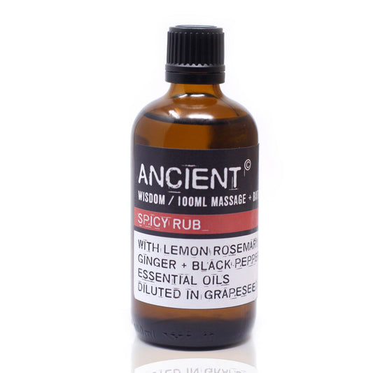Würziges Massageöl Mit Traubenkernöl 100ml
