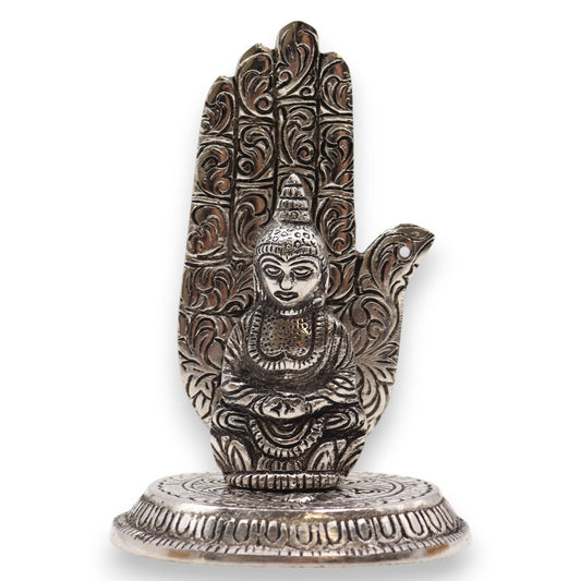 Hand Buddha Räucherstäbchen Halter 13x9cm