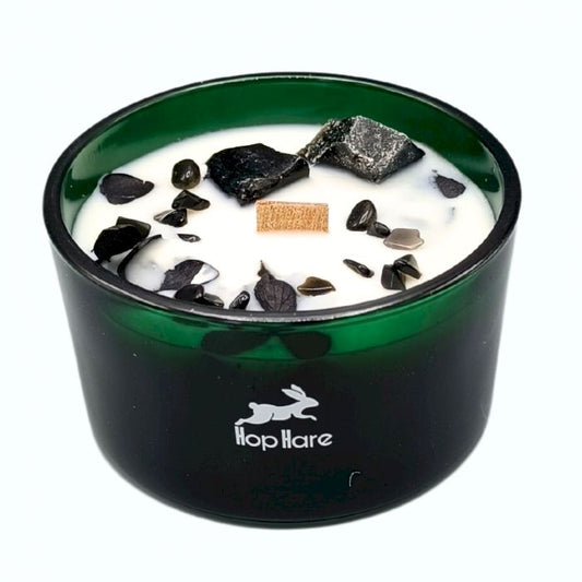 Hop Hare Kristallmagie Blütenkerze - Der König Der Schwerter