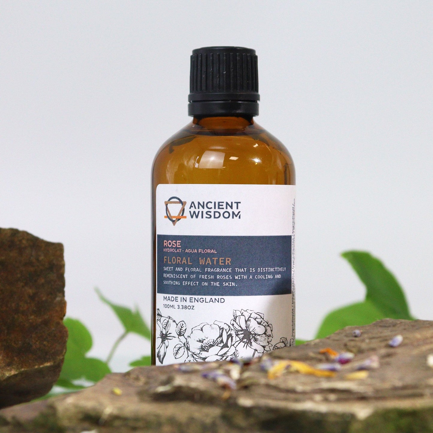 Rosenhydrolat 100ml Natürlicher Toner Für Glattere Haut