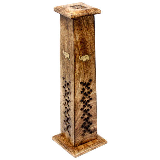 Konische Räucherstäbchen Halterung Aus Mango Holz