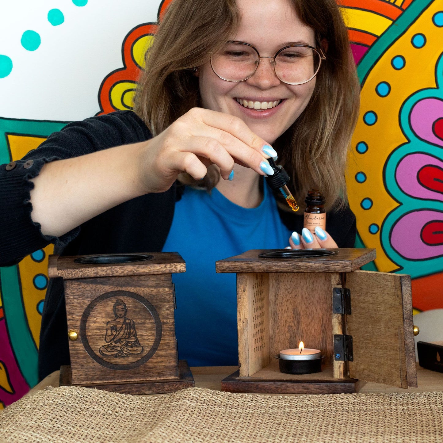 Große Mango Box Brenner - Baum Des Lebens
