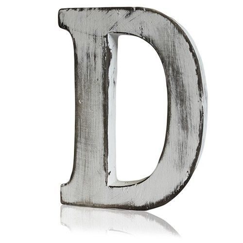 Shabby Chic Buchstabe D