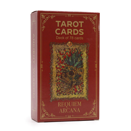 Tarot Karten Mit Anleitung Buch - Requiem Arcana