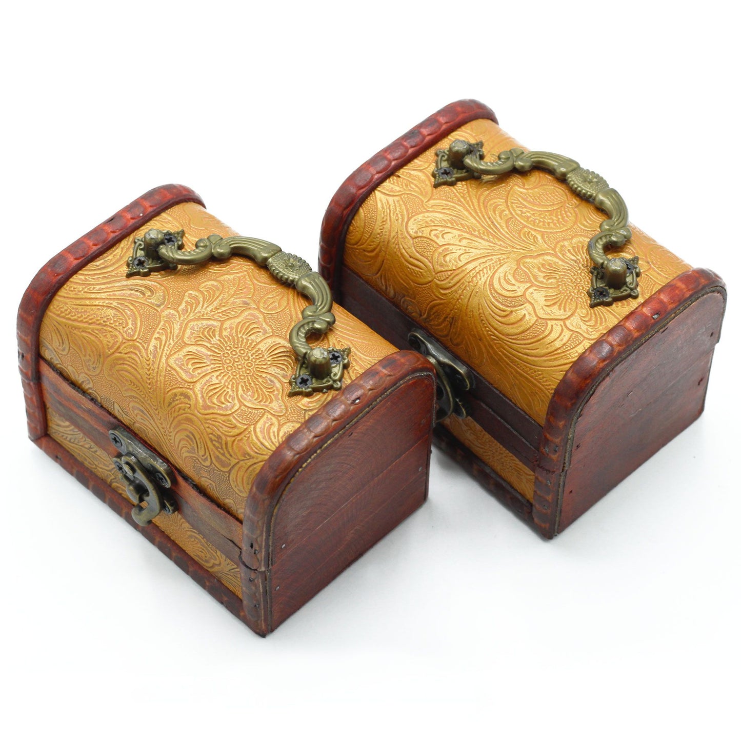 MLrg Kolonialboxen Mit Floraler Prägung