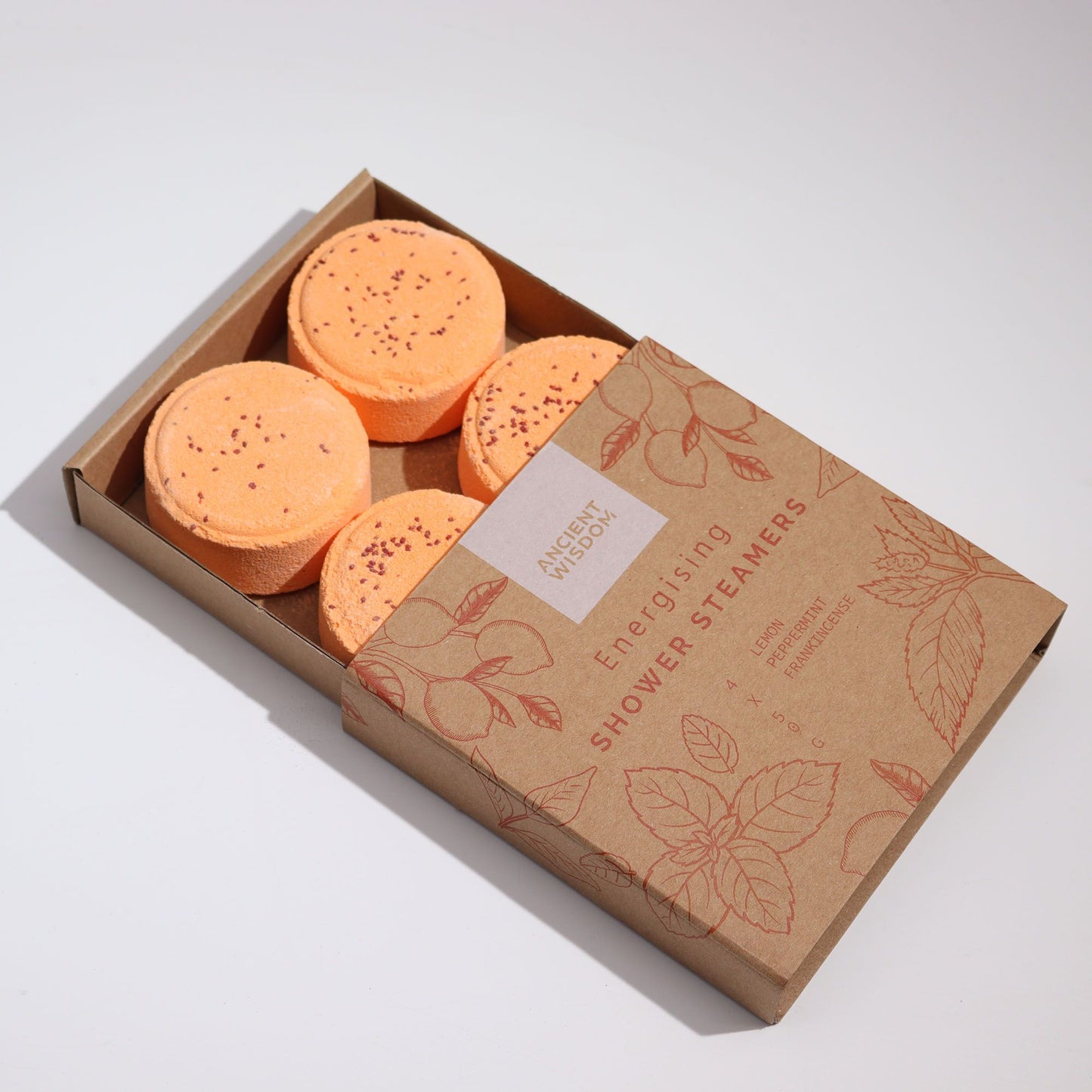 Zen Duschtabletten - Therapie Wellness Quartett - Energetisierend (Orange)
