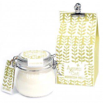 Kilner Glas Kerze Marokkanische Rolle
