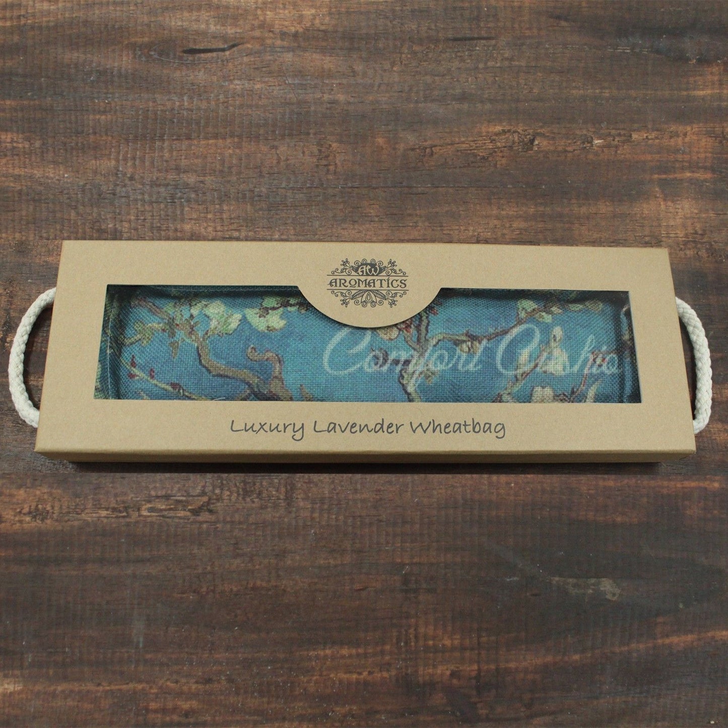 Luxuriöses Lavendel Weizenkissen In Geschenkbox - Blossom