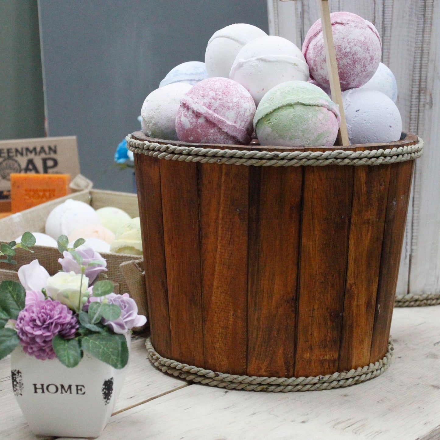 Kleine Nautische Ausstelltasse Braun 21x29cm