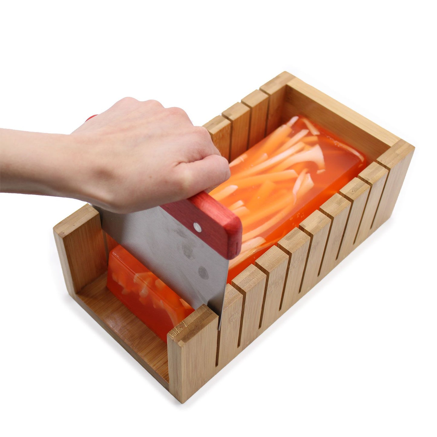 Holz Seifen Laib Schneider Set - Wellig Und Gerade Schneider