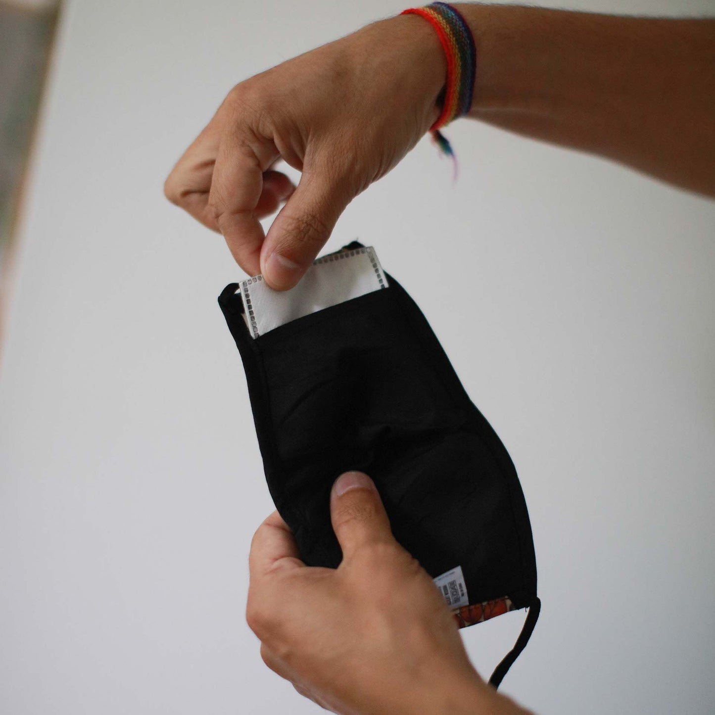 Wiederverwendbare Mode-Gesichtsmaske - Liebe Elefanten (Erwachsene)