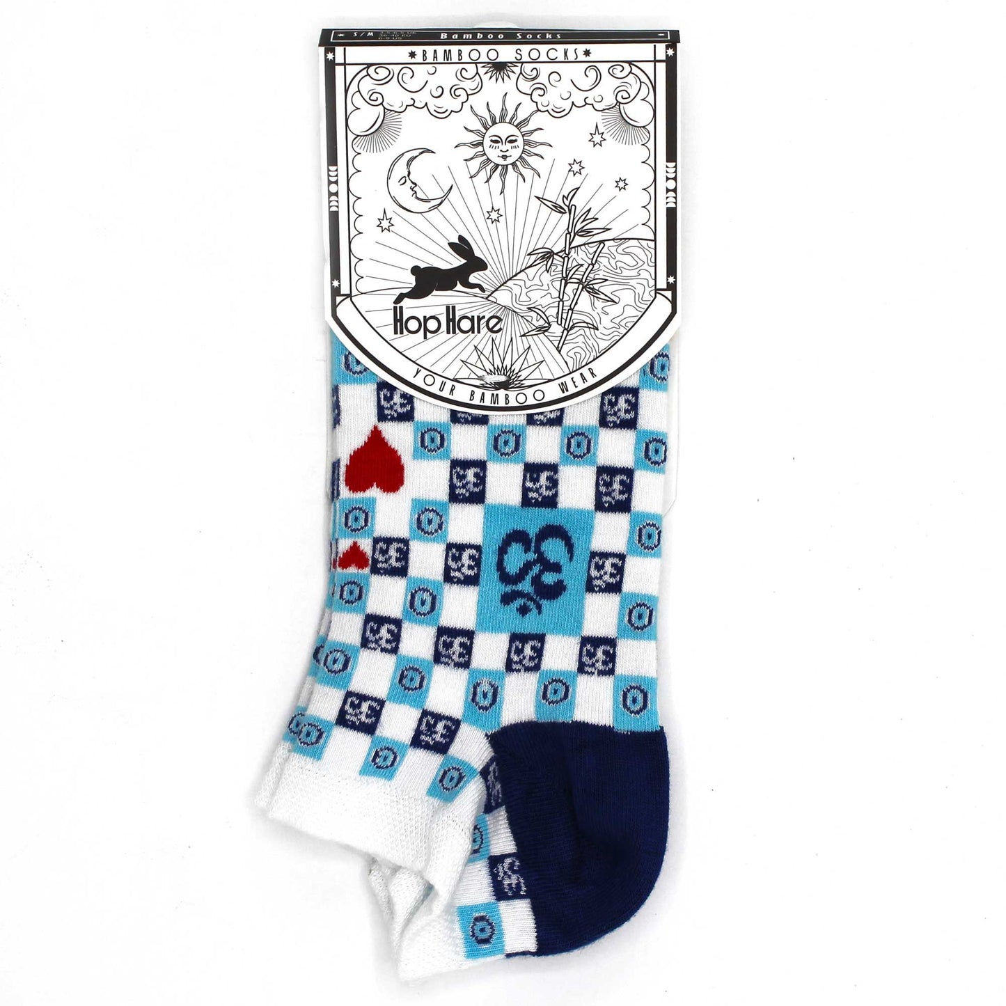 Sm Hop Hare Bambus Socken Niedrig (36-40) - Om und Böser Blick