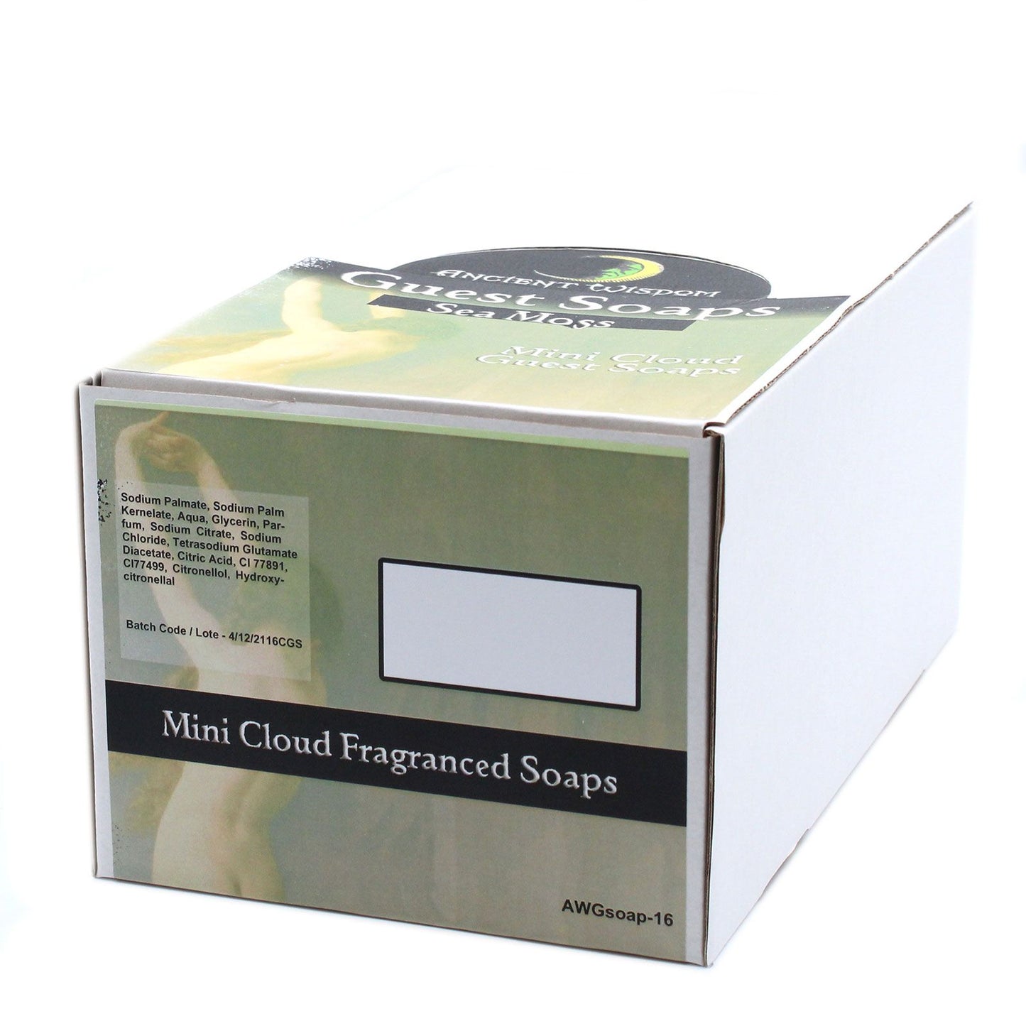 Graue Wolke Gäste Seife - Meeresmoos