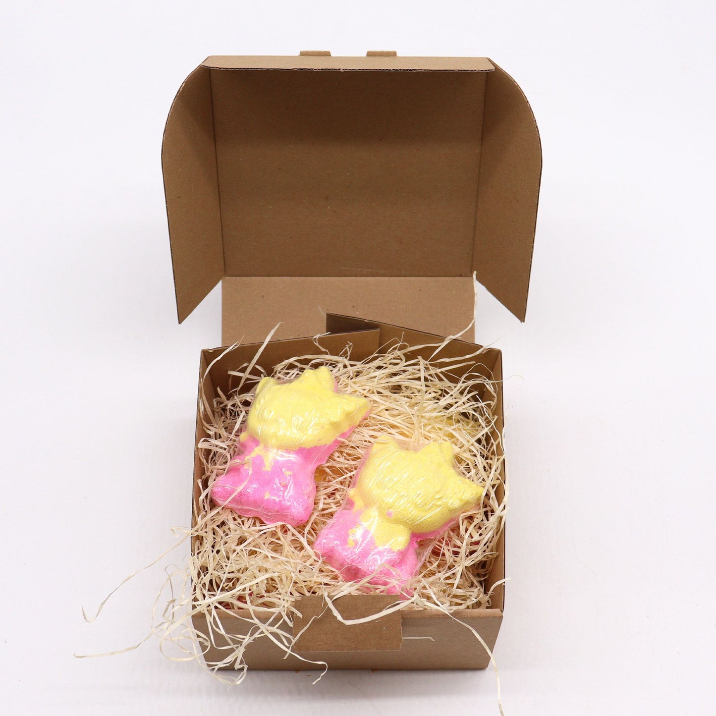 Katze Badebombe 80g - Banane