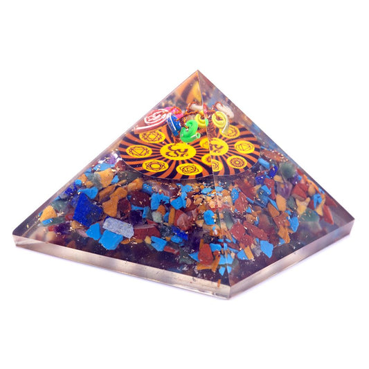 Orgonit Pyramid Om Chakra 70 mm