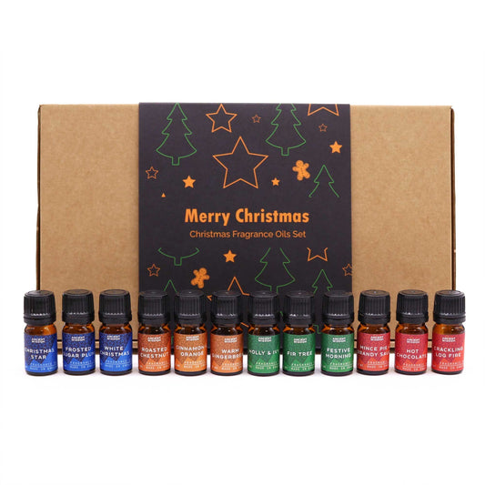 Heilige Düfte Des Weihnachtsduftsets Mit Zwölf 5ml Fläschchen Und Zwei Tropfern