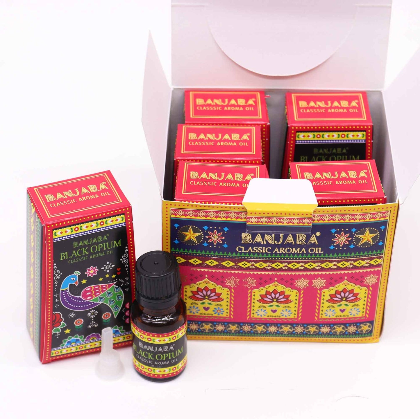 Banjara Indisches Duftöl 10ml Schwarz Opium