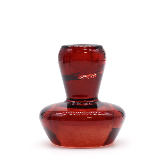 Set aus 2 Pilz Flip Abendessen Kerzenhalter Teelichthalter Vampirrot